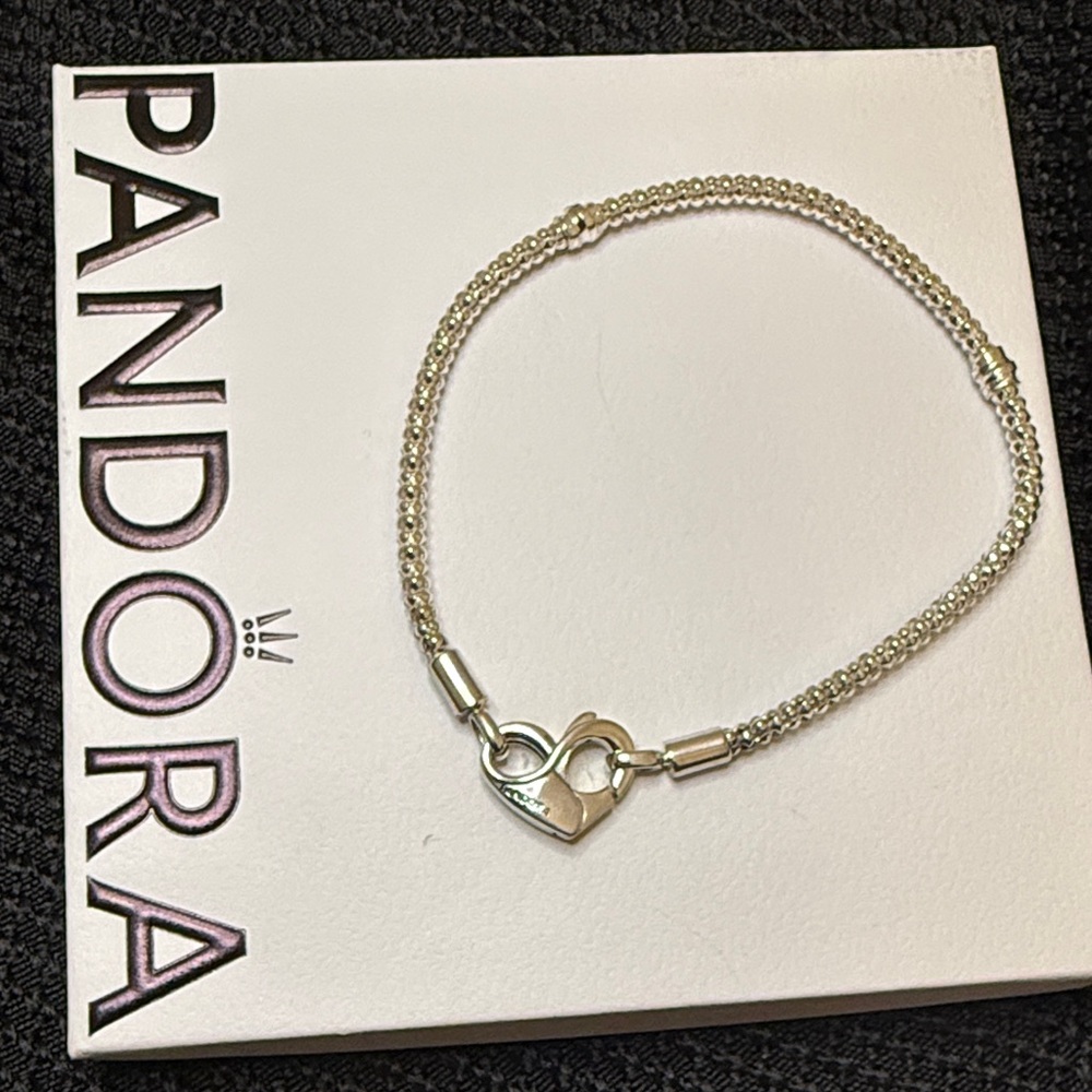 Pandora Moments Studded Chain Bracelet